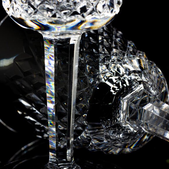 Waterford Crystal Alana Claret Wine Stem Glasses 5 7/8" ~ Set Of 4 - Picture 7 of 14